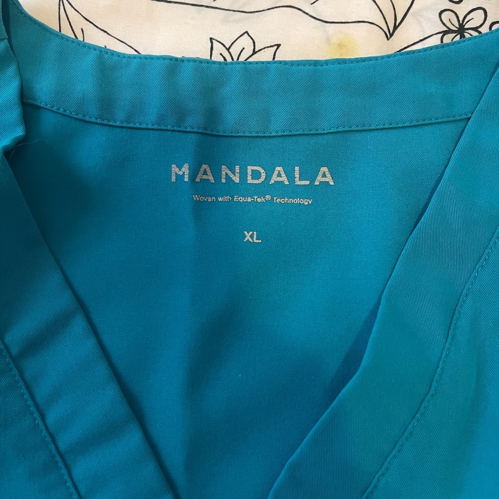 Mandala Men's Blue Shirt